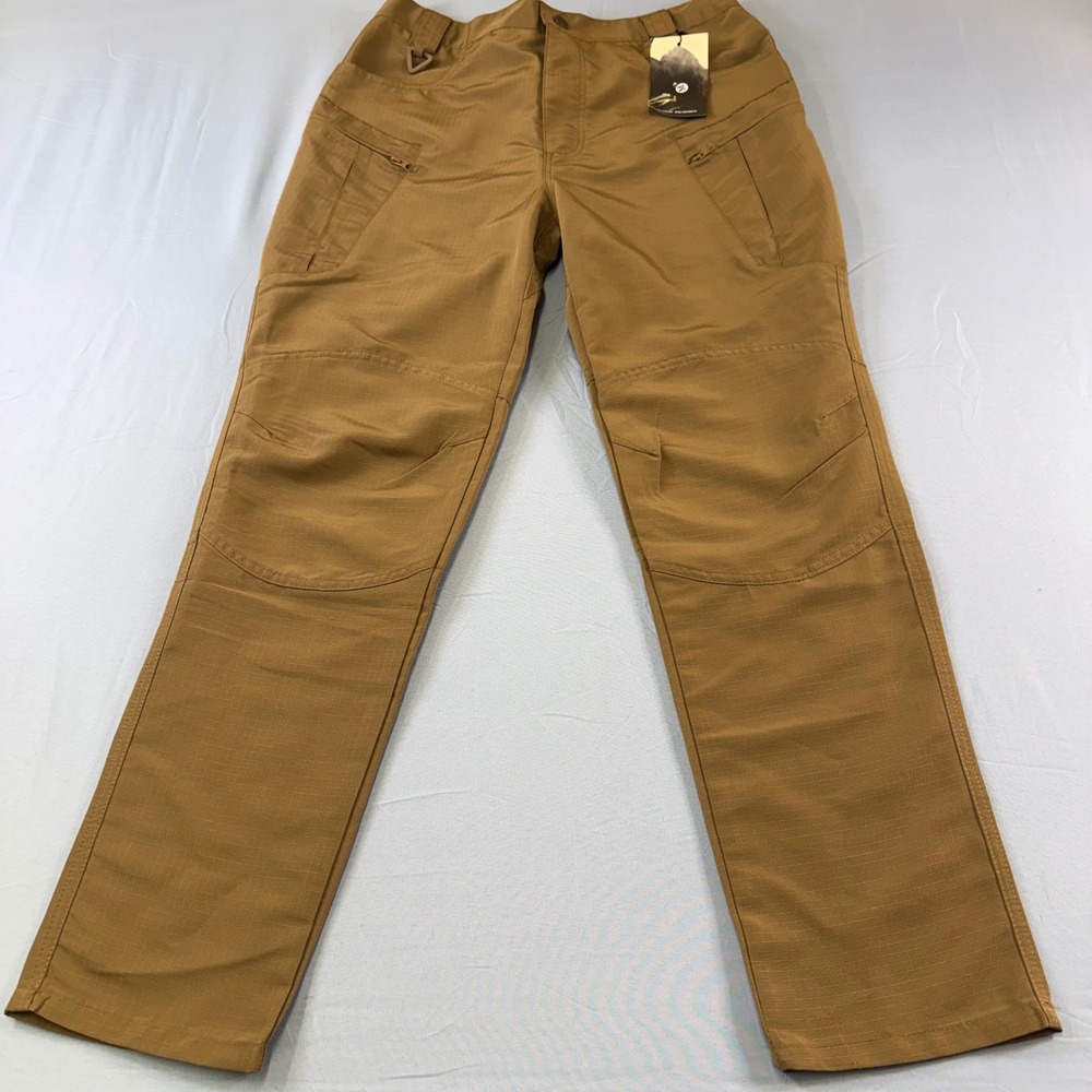 Outdoor Equipment Tactical Ripstop Pants Men Med Sz 32 Coyote Brown Hiking Cargo